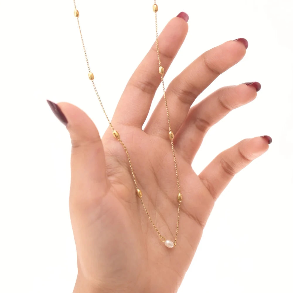 Palmonas Pearl Chain (Golden)