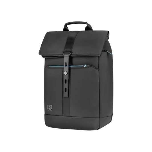 Urban Jungle Venture Polyester Laptop Backpack (Black)