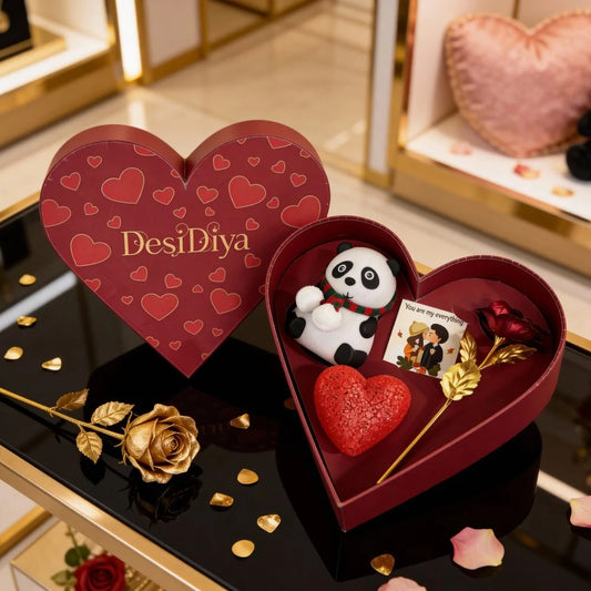 Romantic Couples Lamps Gift Set - DesiDiya