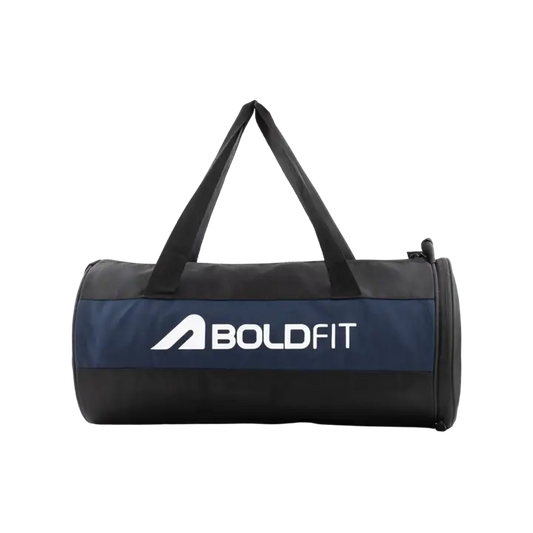 Boldfit Sports Gym Duffle Bag For Men (Polyester, Black)