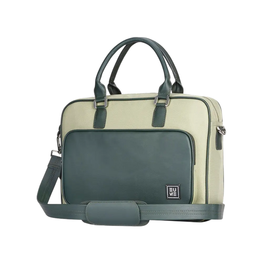 Eume Executive Messenger Nylon Laptop Backpack (Georgian Forest Green)