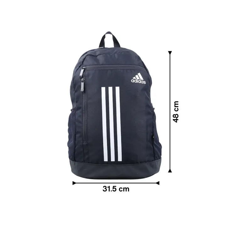 Adidas Polyester Backpack (Navy Blue)