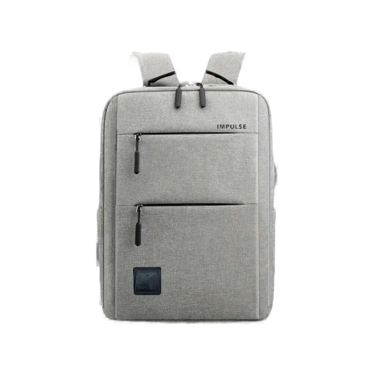 Impulse Empower Elite II Polyester Laptop Backpack (Grey)