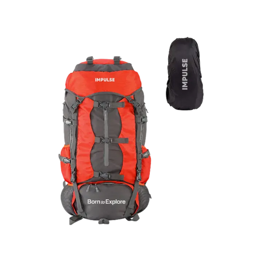 Impulse Polyester Rucksack (Dark Orange)