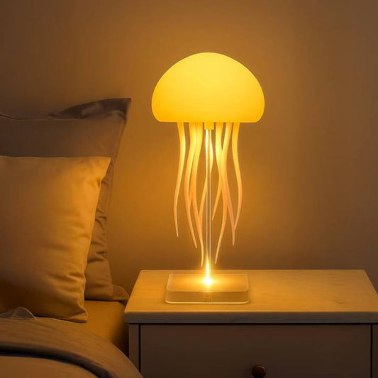 Rechargeable LED Round Jellyfish Decorative Lamp (with Dancing Legs, Multicolour) - HashWOW