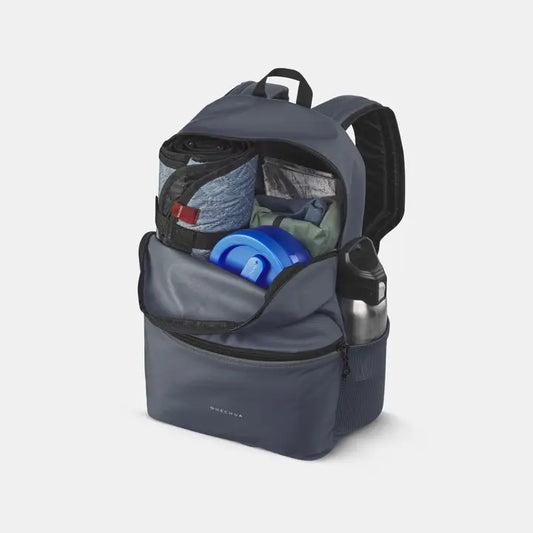Decathlon Hiking Day Polyester Backpack (17 ltrs, 40 x 26 x 13 cm), Blue - Quechua