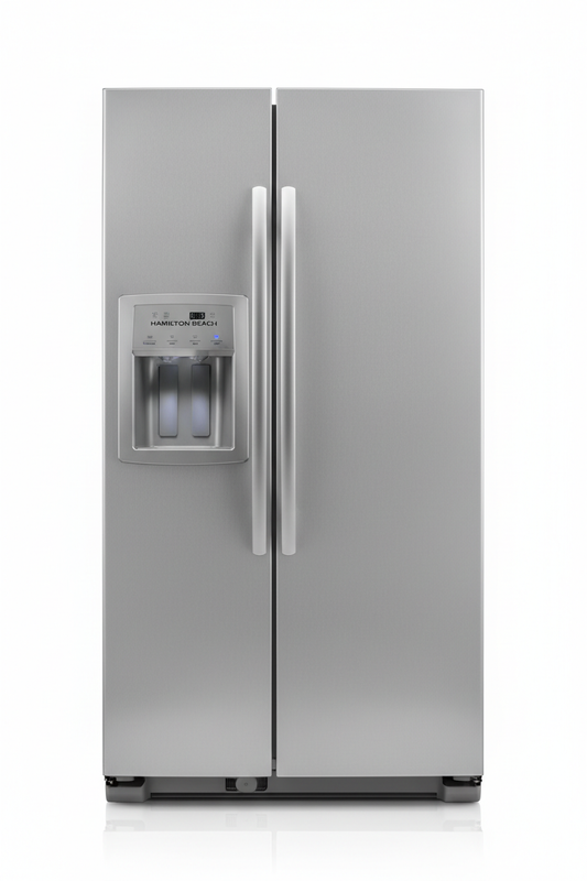 Hamilton Beach 15.6 cu. Ft. Side-by-Side Stainless Steel Refrigerator