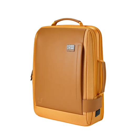 Urban Jungle Roam Briefpack Polyester Laptop Backpack (Tan Brown)