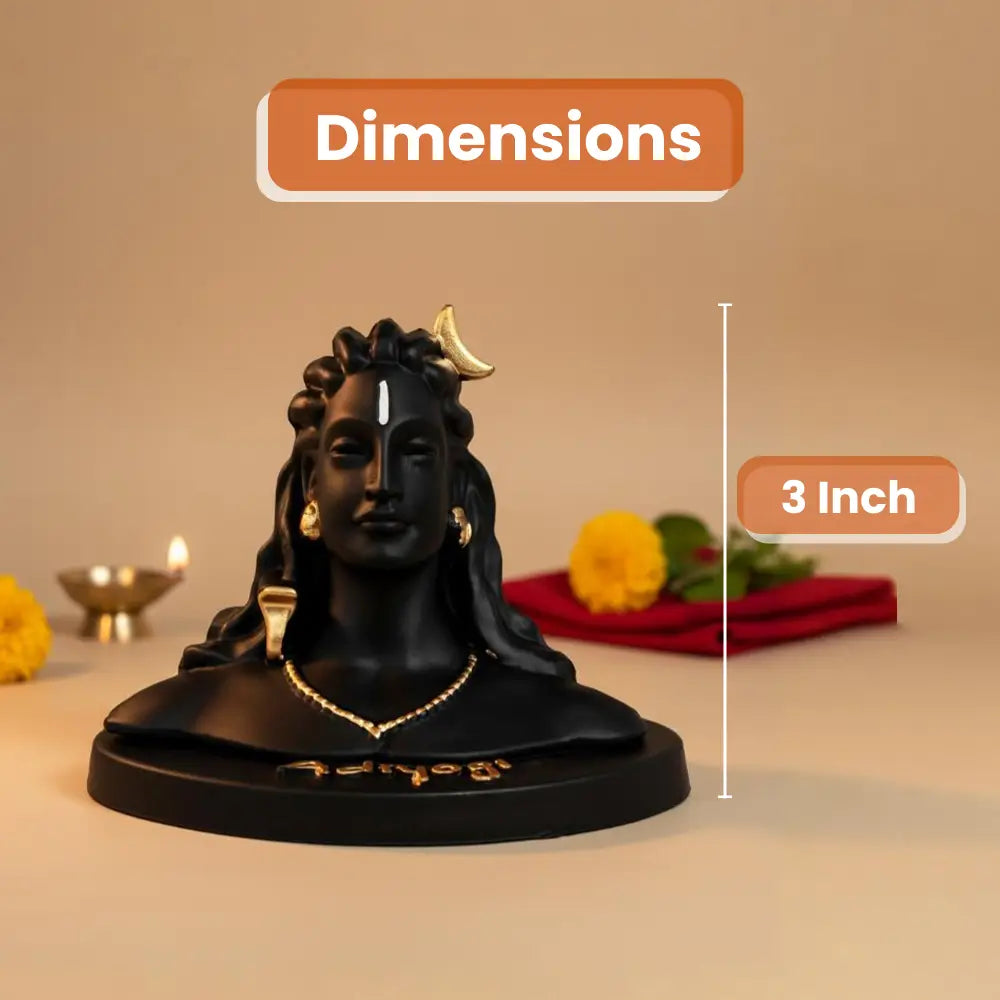 Adiyogi God Idol by Aksharveda
